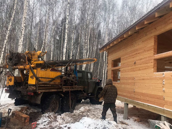 Бурение скважины в СНТ «Дачи»