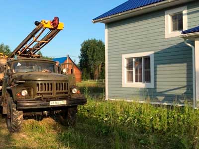 Бурение скважины в КП Ближний берег