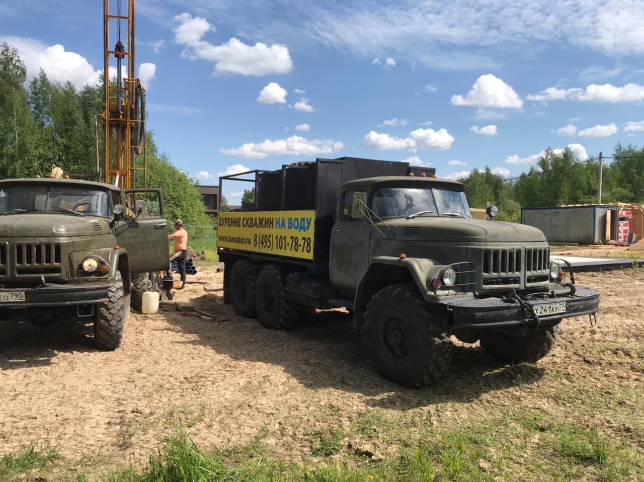 Бурение скважины МГБУ в КП Рузский ЭКО-Дом